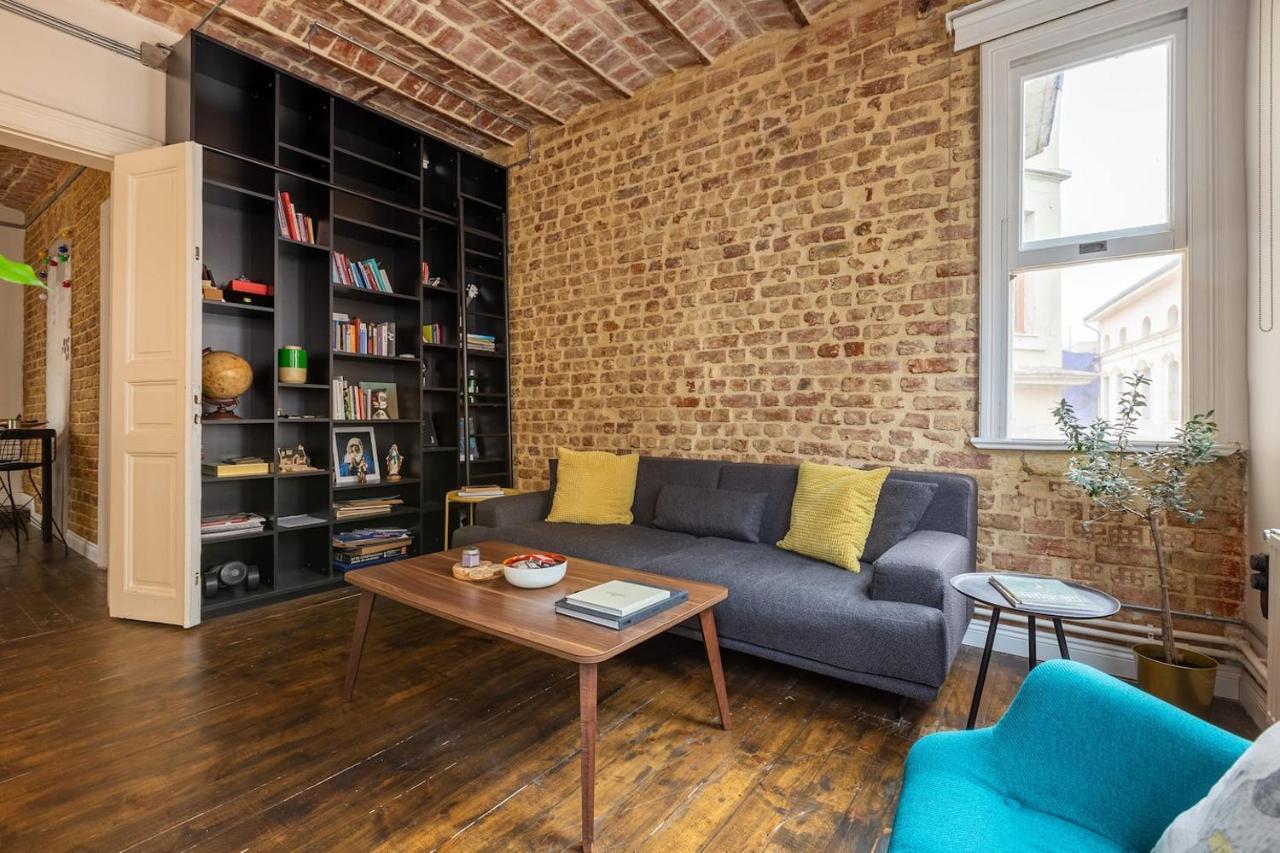 Renovated Apartment At The Heart Of Istanbul With Huge Terrace Luaran gambar